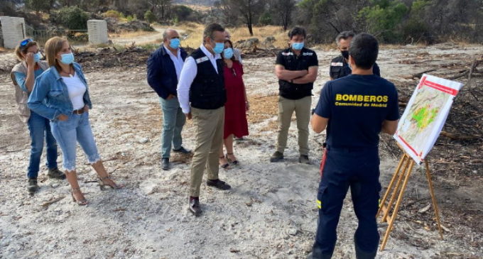 Puesta en común del protocolo de coordinación de gestión de incendios con los municipios afectados por el fuego de Almorox