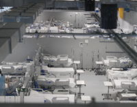 La Comunidad de Madrid prepara el tercer pabellón del Hospital público Enfermera Isabel Zendal con 352 camas de hospitalización