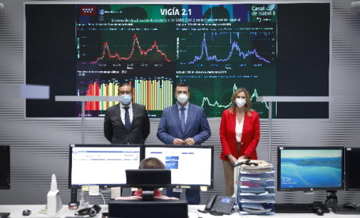 La Comunidad de Madrid presenta al presidente del Comité Europeo de las Regiones el sistema pionero VIGÍA para detectar COVID en aguas residuales