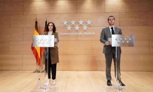 La Comunidad de Madrid presenta un ambicioso Plan para la Reactivación tras el COVID-19