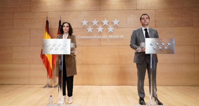 La Comunidad de Madrid presenta un ambicioso Plan para la Reactivación tras el COVID-19