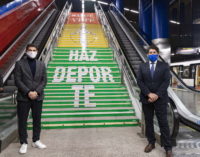 Una campaña en Metro Madrid fomenta el deporte y la vida saludable