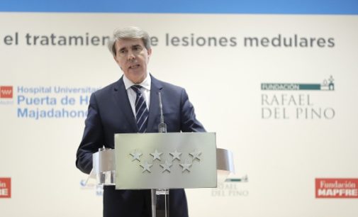 La Comunidad de Madrid, primera de Europa en tratar a lesionados medulares con terapia celular
