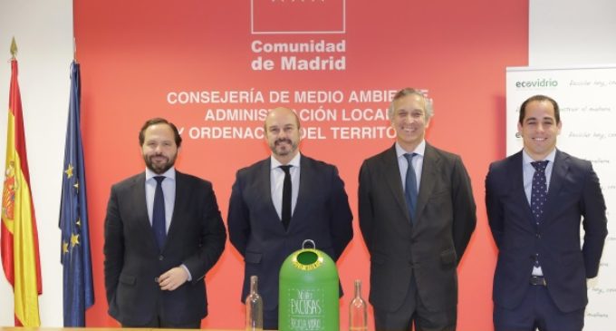 La Comunidad de Madrid recicló en 2017 casi un 8 % más de vidrio que el año anterior