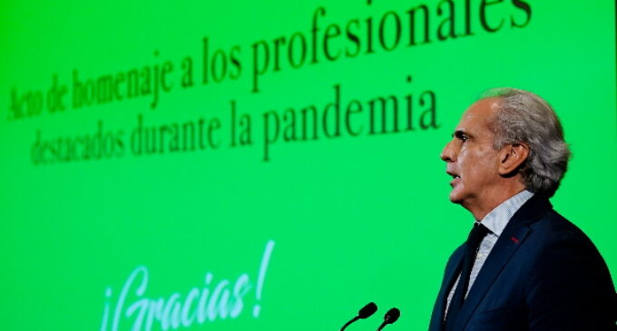 Madrid reconoce el coraje cívico de los policías locales y sanitarios durante la pandemia por COVID-19
