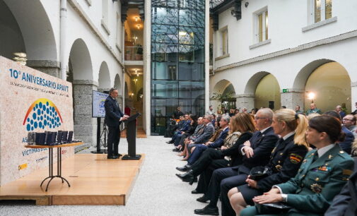 La Comunidad de Madrid, reconocida por la Asociación-Plataforma de Apoyo a las Víctimas del Terrorismo