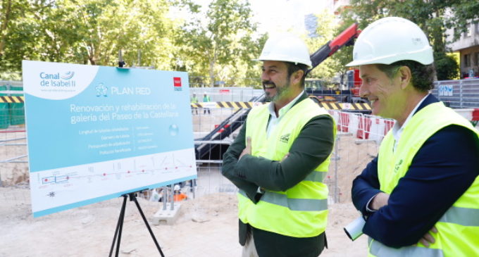 La Comunidad de Madrid renueva con el Plan RED hasta 3.200 kilómetros de tuberías de agua