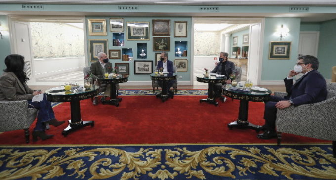 Reunión con los hoteleros de la región para contribuir en la recuperación del turismo en Madrid