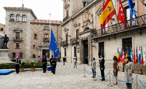 La Comunidad de Madrid se suma al acto institucional por la conmemoración del Día de Europa
