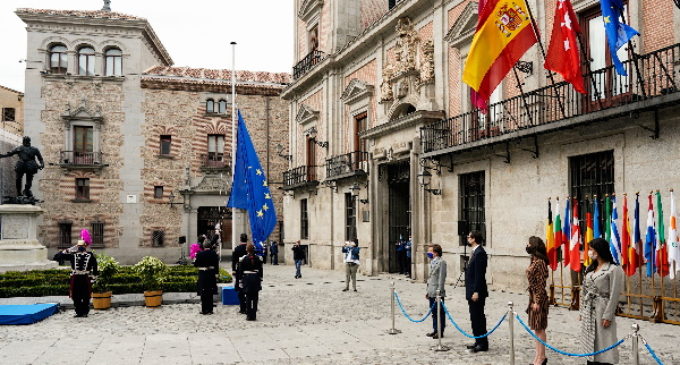 La Comunidad de Madrid se suma al acto institucional por la conmemoración del Día de Europa