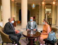 La Comunidad de Madrid transmite un mensaje de seguridad al turismo en la reapertura del Westin Palace