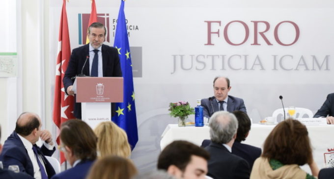 La Comunidad defiende un pacto de Estado que transforme la Justicia en la próxima legislatura