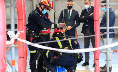 La Comunidad forma a sus aspirantes al Cuerpo de Bomberos en operaciones de salvamento en altura y en espacios confinados