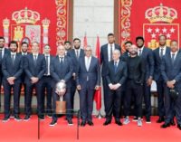 La Comunidad homenajea al Real Madrid de Baloncesto, campeón de la Liga Endesa ACB