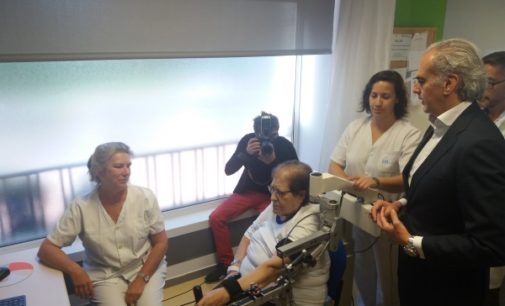 La Comunidad incorpora un robot para la rehabilitación en el Hospital de Guadarrama