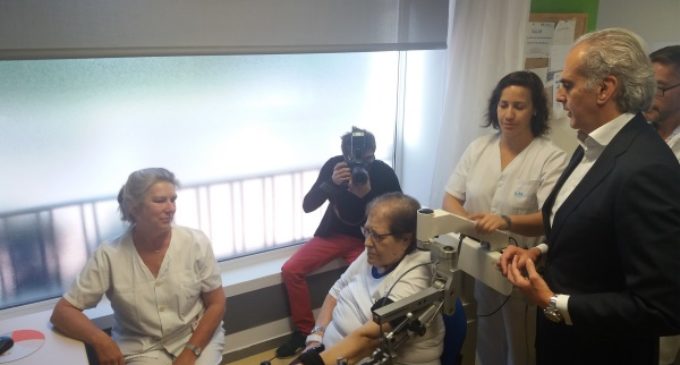 La Comunidad incorpora un robot para la rehabilitación en el Hospital de Guadarrama