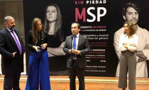La Comunidad inicia los ‘100 días solidarios’ del centenario de Metro posicionándose contra la violencia de género