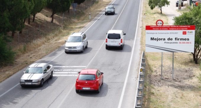 Mejora, este verano, de los firmes de más de 400 kilómetros de carreteras de la Comunidad de Madrid