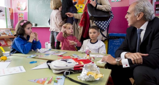 La Comunidad promueve la dieta sana y el ejercicio físico entre escolares de cinco años
