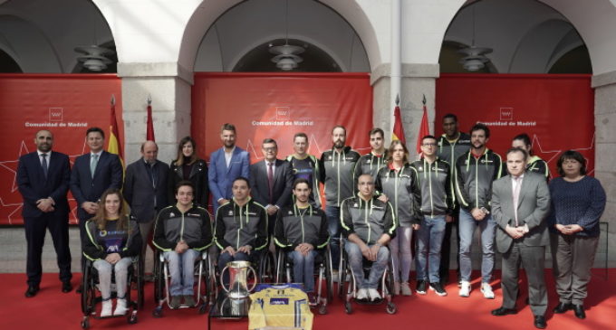 La Comunidad recibe al CD Ilunion, campeón de la Copa del Rey de Baloncesto en Silla de Ruedas