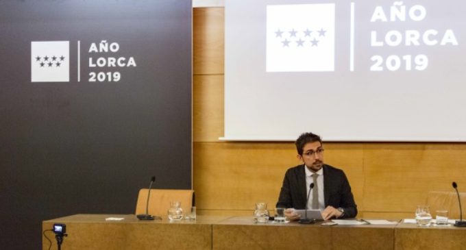 La Comunidad reivindica la dimensión madrileña de Federico García Lorca