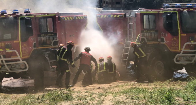El Cuerpo de Bomberos debe tener la máxima preparación y seguridad para afrontar los incendios forestales