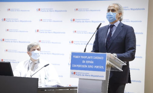 La Sanidad pública madrileña, pionera en utilizar un sistema de perfusión cardiaca portátil para el traslado de corazones que van a ser trasplantados
