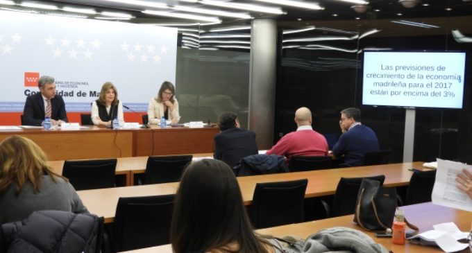 La economía madrileña crece un 3,6 % interanual y encadena cuatro años de crecimiento positivo