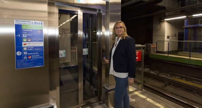 La estación de Metro de Príncipe Pío cuenta desde con dos nuevos ascensores