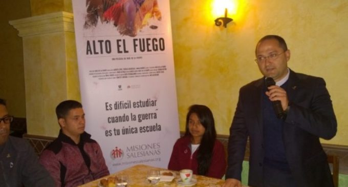 Los salesianos presentan en un documental el drama de los niños soldado