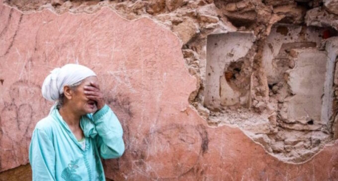 La tristeza del Papa Francisco por el violento terremoto de Marruecos