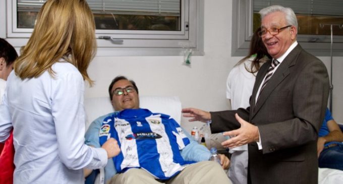 El CD Leganés se suma al XII Maratón de Donación de Sangre del Hospital Universitario Severo Ochoa