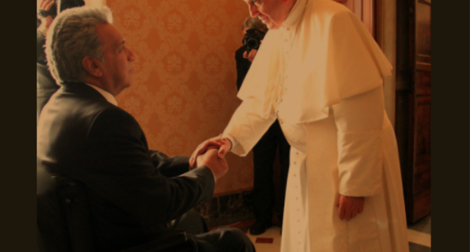 Ecuador: respeto por los nativos en el corazón de la visita del Presidente al Vaticano