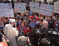 Viaje apostólico y ecuménico del Papa Francisco a la isla griega de Lesbos