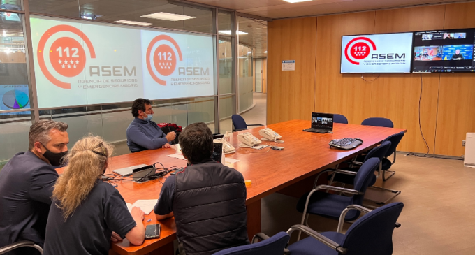 Los bomberos de Ucrania agradecen a la Comunidad de Madrid la ayuda enviada desde la región