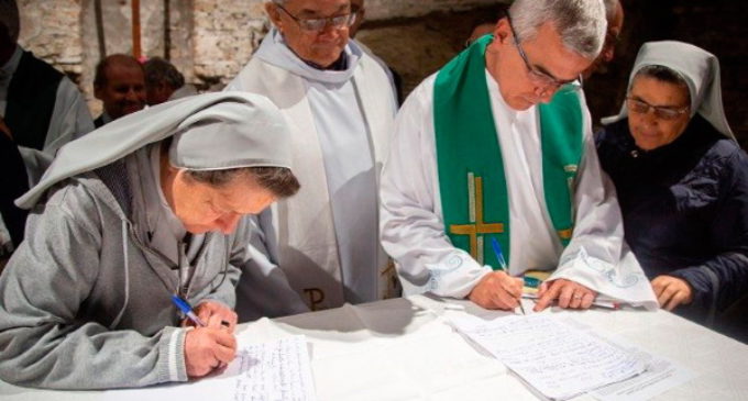 Los puntos clave del Pacto de las Catacumbas por la Casa Común