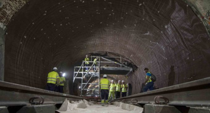 Las obras de remodelación y mejora de la línea 1 de Metro, ejecutadas ya al 36 por ciento