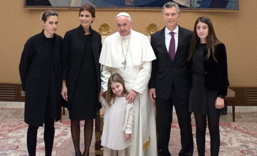 El Papa conversa con el presidente Macri sobre lucha a la pobreza y cultura del encuentro