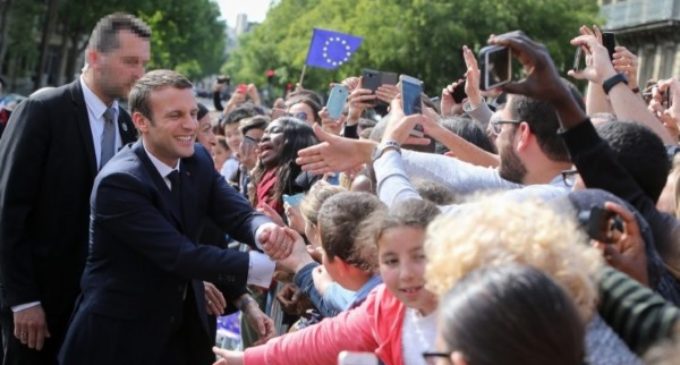 Telegrama del Papa al nuevo presidente francés