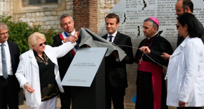 Emmanuel Macron: «El martirio del padre Hamel no ha sido en vano»
