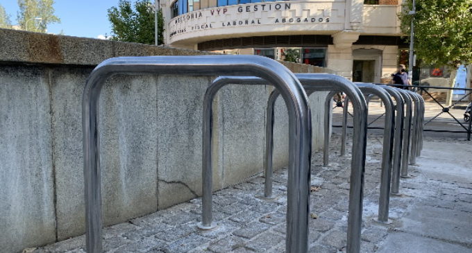 Majadahonda fomenta el uso de la bicicleta con 62 nuevos aparcabicicletas