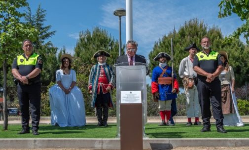 Narciso de Foxá inaugura en Majadahonda el parque Blas de Lezo y Olavarrieta