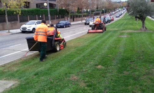 Majadahonda: Comienza la campaña de mejora de zonas públicas de césped