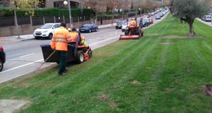Majadahonda: Comienza la campaña de mejora de zonas públicas de césped