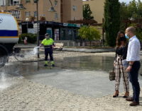Majadahonda: El Ayto. pone en marcha un Plan de choque de limpieza y desinfección de la ciudad ante la vuelta de vacaciones