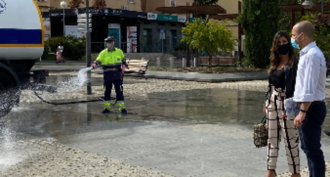 Majadahonda: El Ayto. pone en marcha un Plan de choque de limpieza y desinfección de la ciudad ante la vuelta de vacaciones