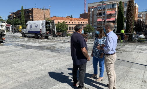 Majadahonda: El Ayto. inicia un plan de limpieza de choque estival en los espacios más transitados