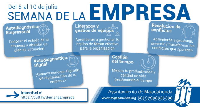 Majadahonda celebra la Semana de la Empresa dentro de sus ciclos formativos