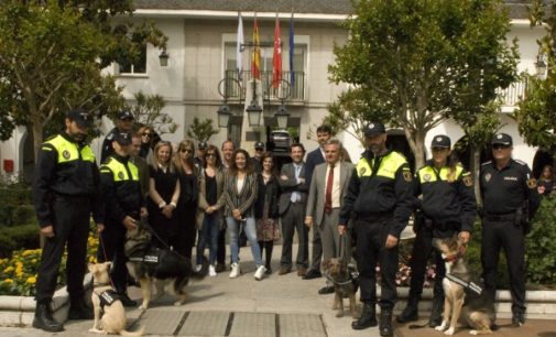 La Policía Local de Majadahonda presenta su unidad canina