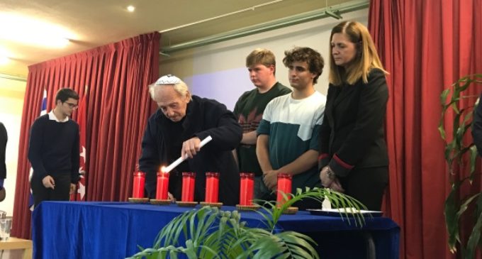 En Majadahonda, Noah Klieger, superviviente del Holocausto: “Sólo la muerte puede liberarte de Auschwitz”